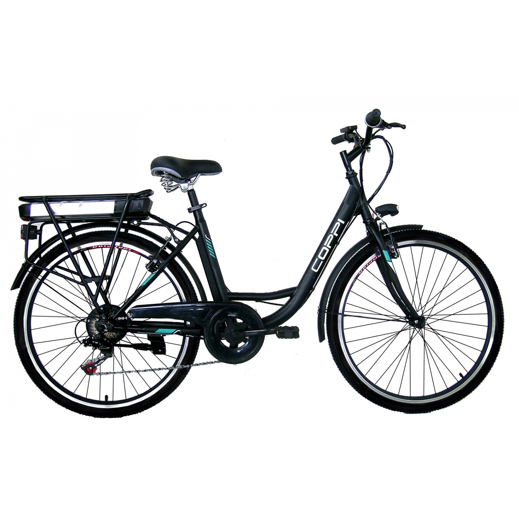 E-Bike City Coppi Olanda 26" 6v grigia